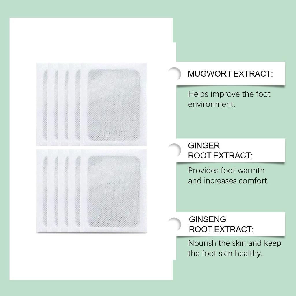Herbal Detox Foot Pads – Deep Cleansing & Relaxation ( Buy 10 Get 30 Free)