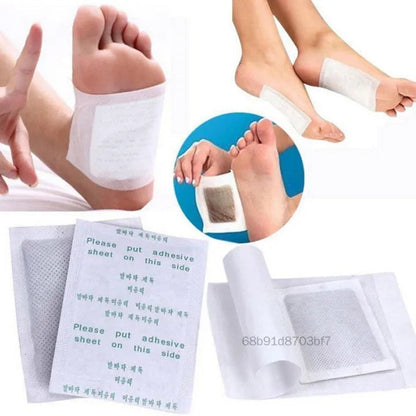 Herbal Detox Foot Pads – Deep Cleansing & Relaxation ( Buy 10 Get 30 Free)