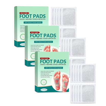 Herbal Detox Foot Pads – Deep Cleansing & Relaxation ( Buy 10 Get 30 Free)
