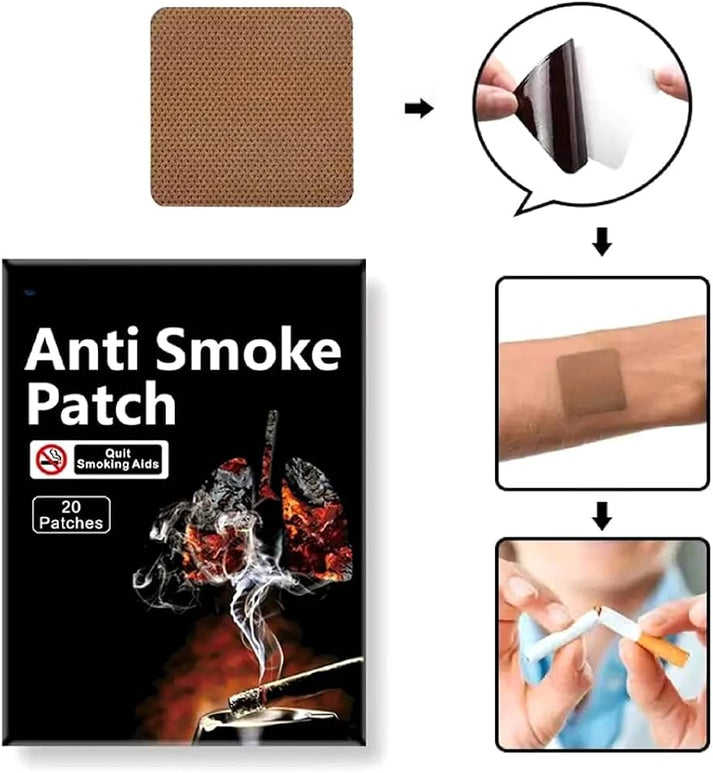 🚨Anti-Smoke Patch – Natural Quit Smoking Aid🚨 (BUY 10 GET 10 FREE)🚨