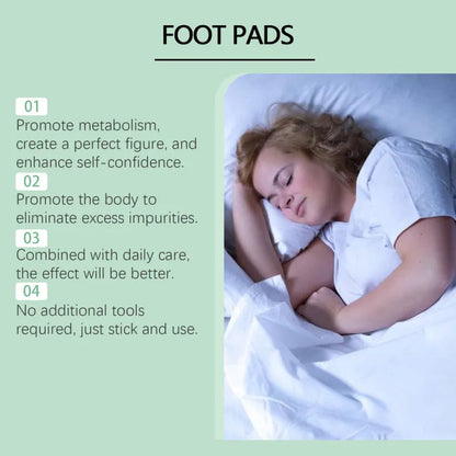 Herbal Detox Foot Pads – Deep Cleansing & Relaxation ( Buy 10 Get 30 Free)