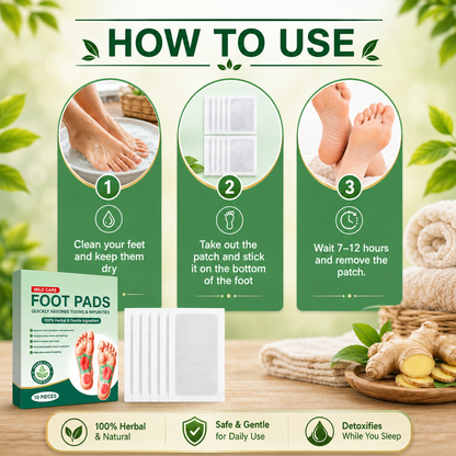 💫🦶 Toxin Away🍀 Foot Pads🍃(Buy 10 Get 20 Free🎁Pack of 30)